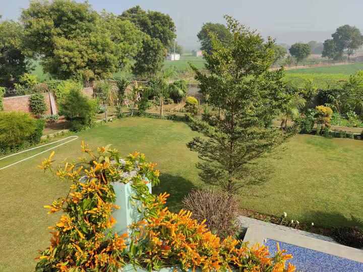 Luxury Farmhouse with Pool in the Aravalli Hills x Solis Nature