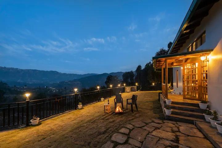 Cosy Cottage with 5 Star Views | Near Mukteshwar x Solis Nature