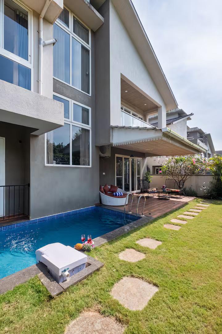 Meraki - 4 BHK Pvt Pool Villa in Anjuna x Solis Nature