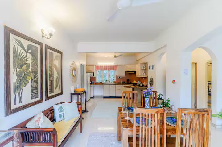 2bhk w/ pool + Kitchen | 8 mins from beach x Solis Nature