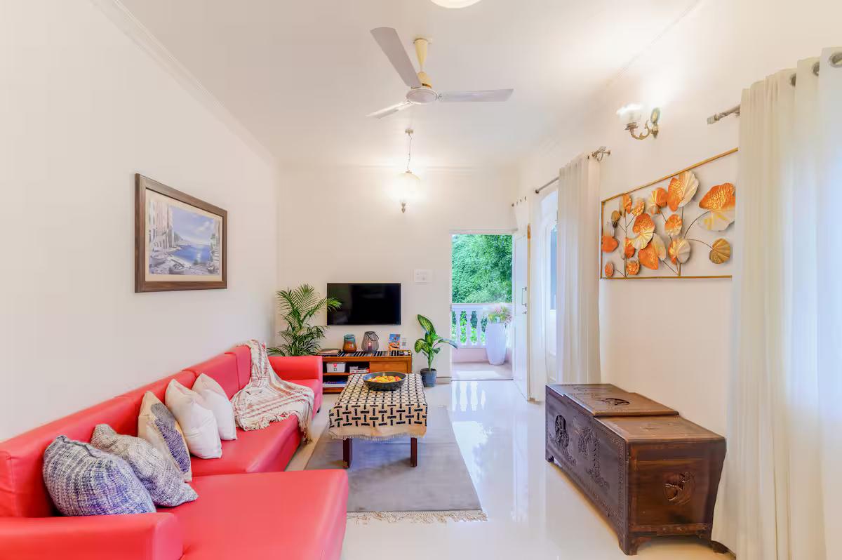 2bhk w/ pool + Kitchen | 8 mins from beach x Solis Nature