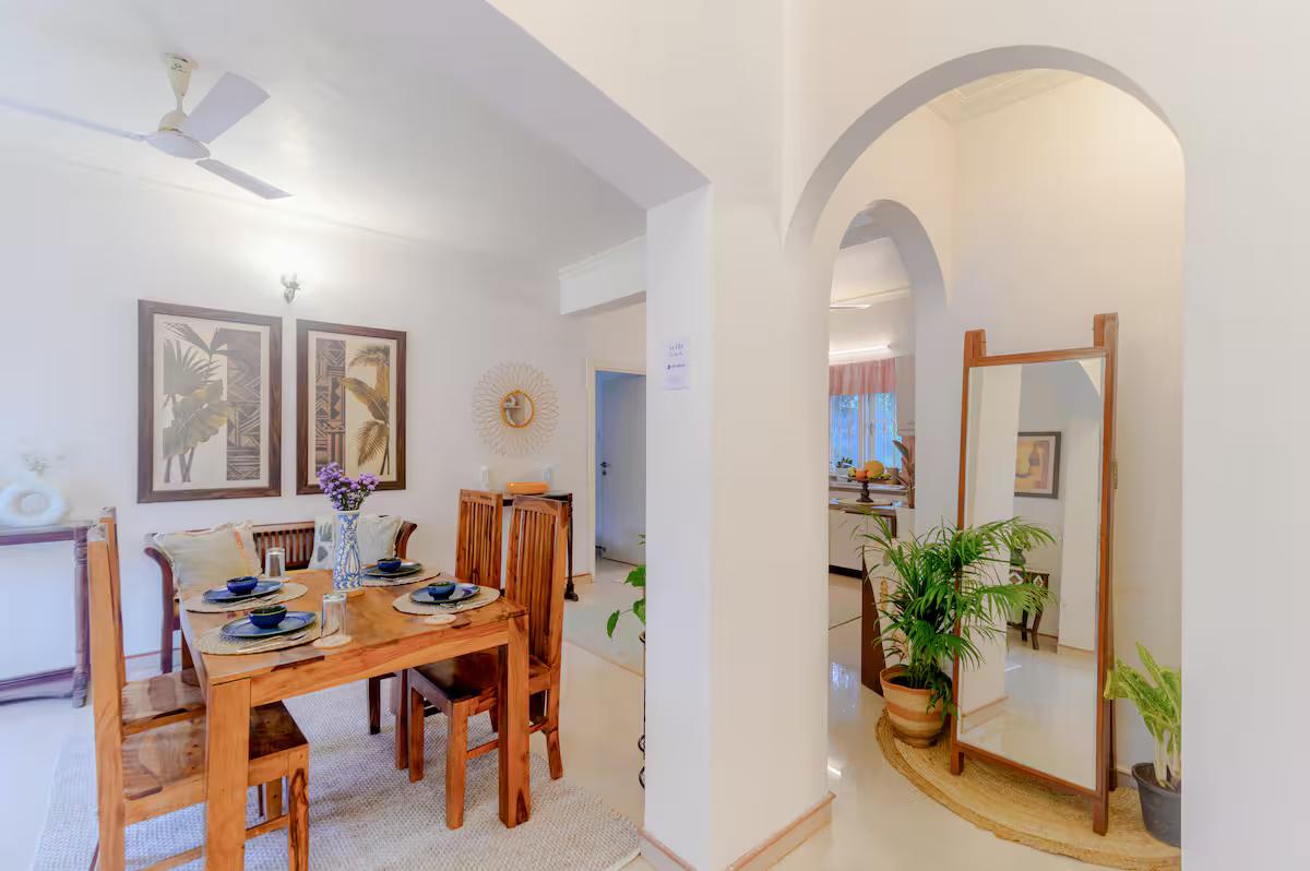 2bhk w/ pool + Kitchen | 8 mins from beach x Solis Nature