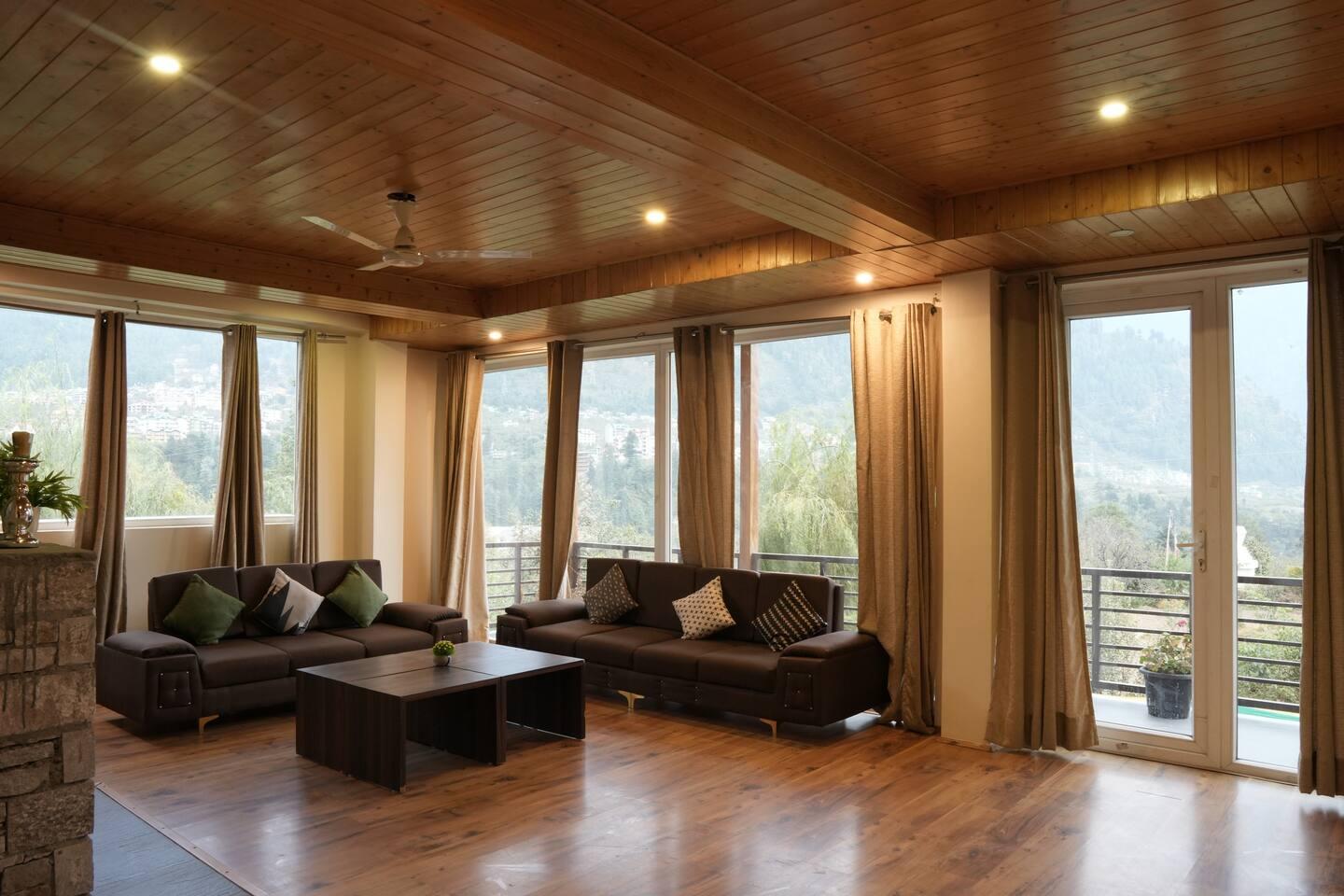 Chalet cozy room with mountain view x Solis Nature