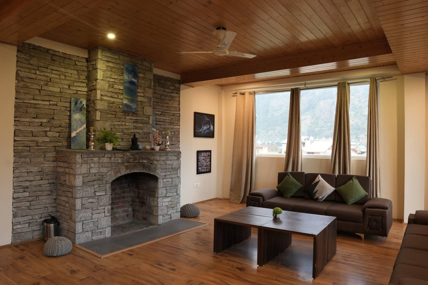 Chalet cozy room with mountain view x Solis Nature