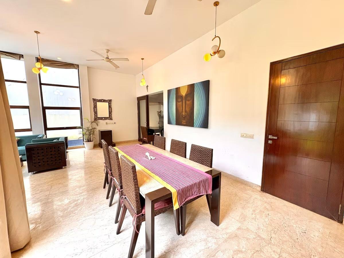 Balinese 3BHK Villa | Pvt Pool & Garden | Candolim x Solis Nature