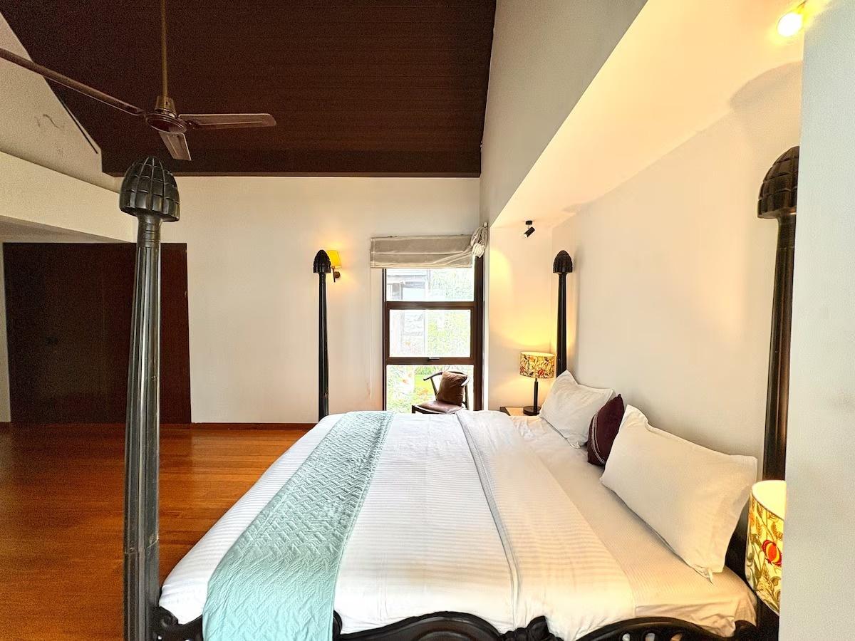 Balinese 3BHK Villa | Pvt Pool & Garden | Candolim x Solis Nature