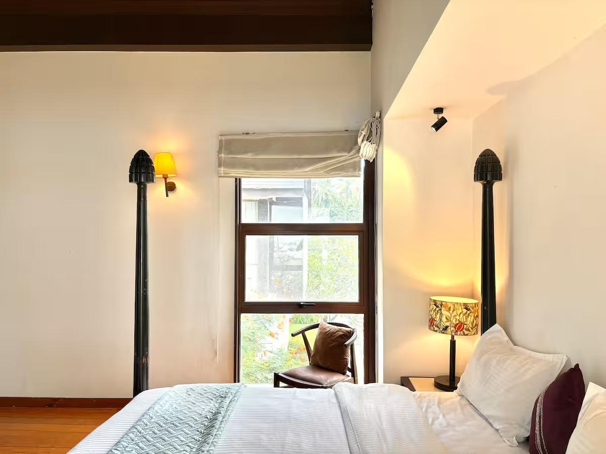 Balinese 3BHK Villa | Pvt Pool & Garden | Candolim x Solis Nature