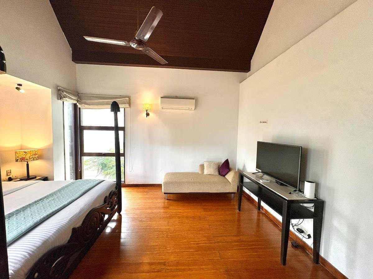 Balinese 3BHK Villa | Pvt Pool & Garden | Candolim x Solis Nature