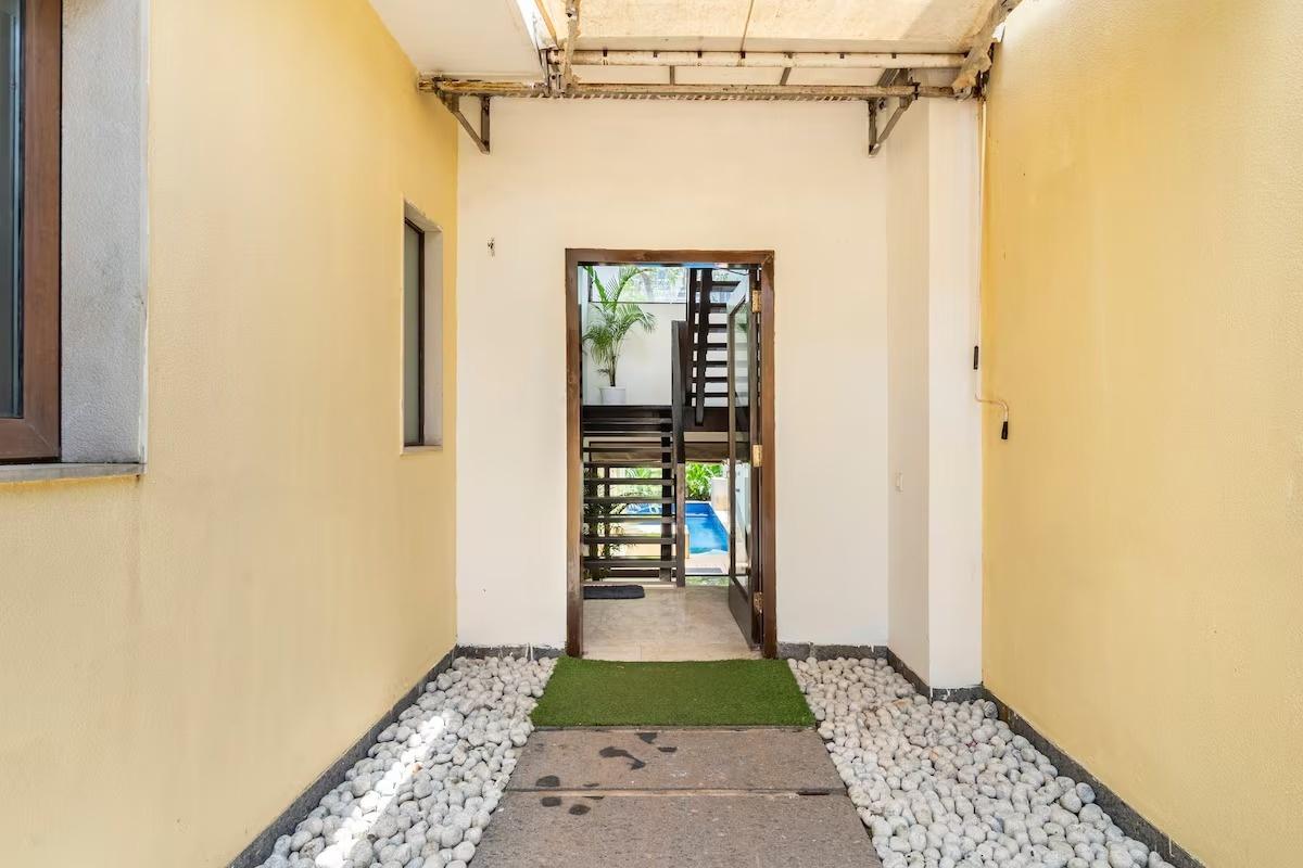 Balinese 3BHK Villa | Pvt Pool & Garden | Candolim x Solis Nature